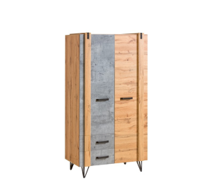 Szafa dwudrzwiowa zamknięta LOFT LO1