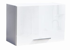 Szafka łazienkowa wisząca klapa połysk 60 cm Parapet