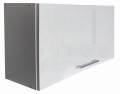 Szafka łazienkowa wisząca klapa połysk 80 cm