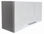 Szafka łazienkowa wisząca klapa połysk 80 cm