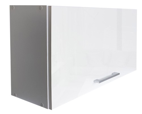 Szafka łazienkowa wisząca klapa połysk 80 cm