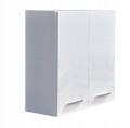 Szafka łazienkowa wisząca 50 cm Połysk parapet 